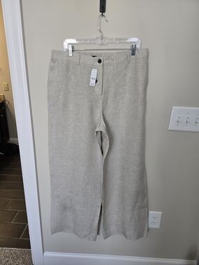 NWT - J. Crew Harbor Linen Pants - Size Large